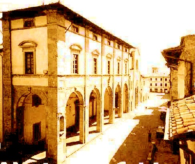 Immagine del centro della città di San Sepolcro